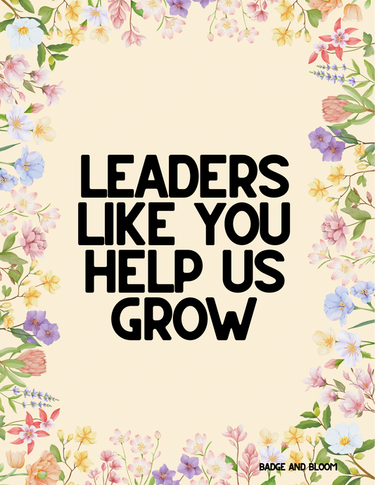 Leaders Like You Help Us Grow