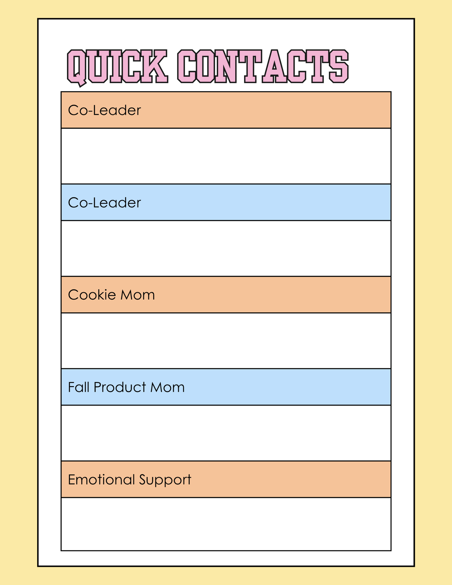 The Ultimate New Leader Planner