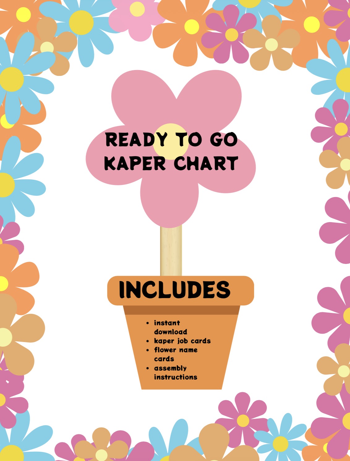 Bloom & Lead Kaper Chart Printable