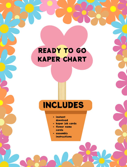 Bloom & Lead Kaper Chart Printable