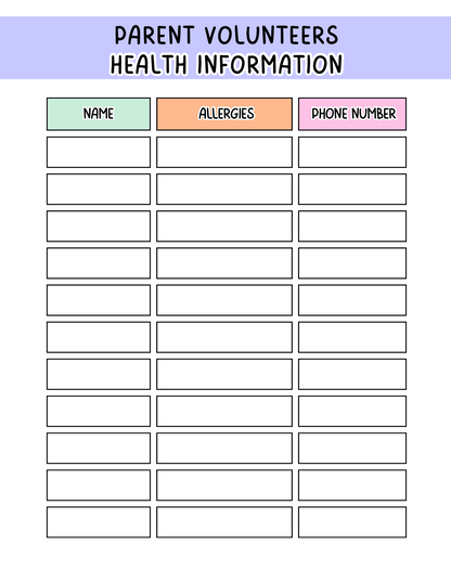 Troop Leader Planner