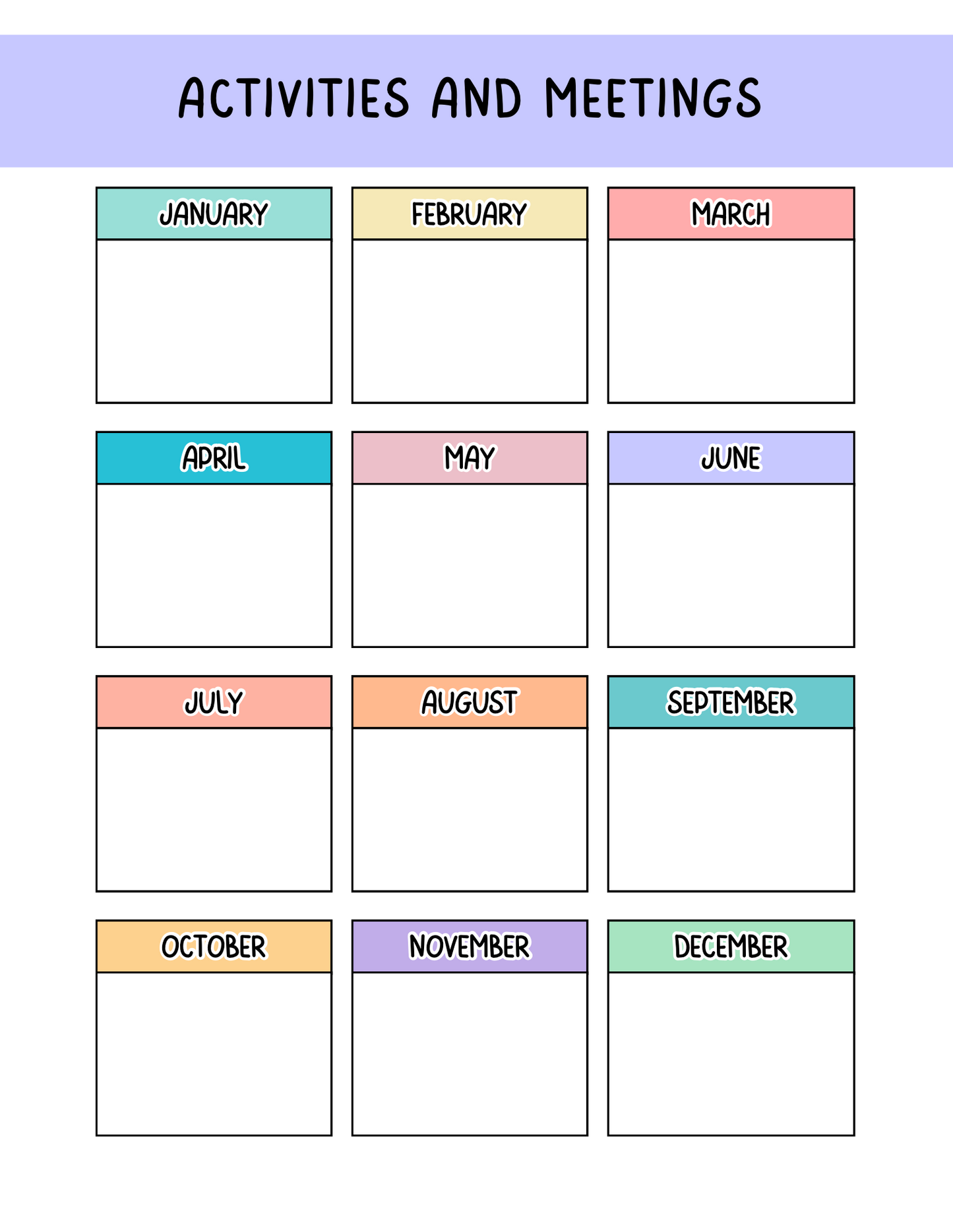 Troop Leader Planner